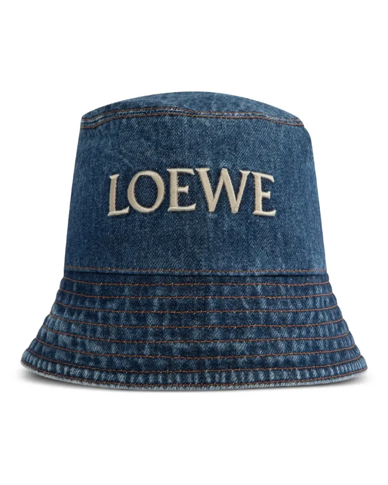 Loewe Klassischer Jeans-Fischerhut - Blau Blau
