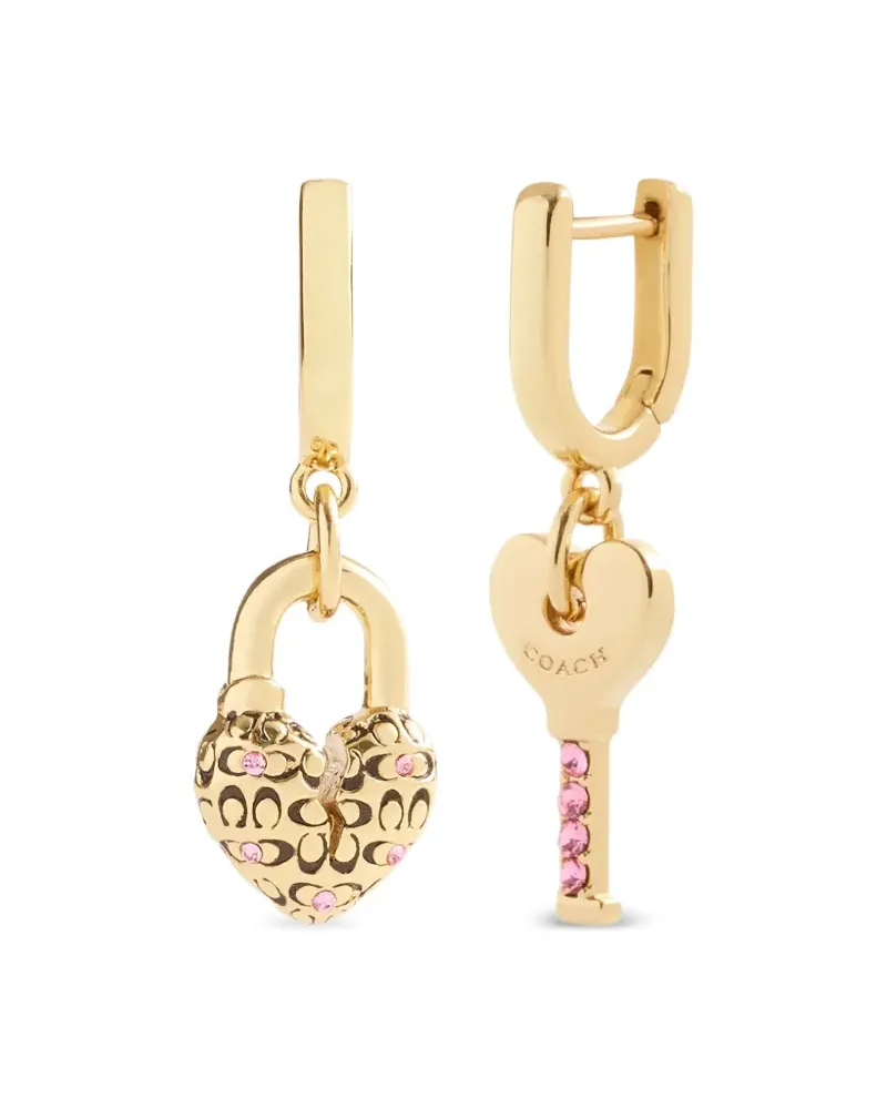 Coach Verzierte Creolen - Gold Gold