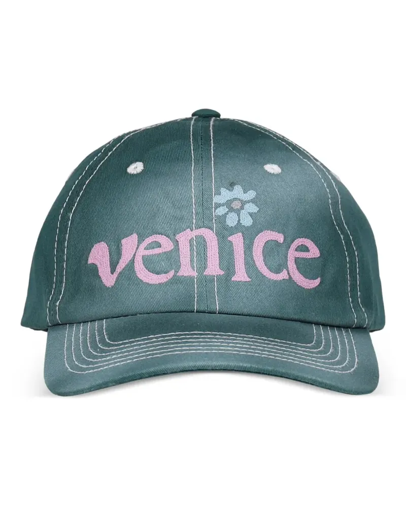 ERL Bestickte Baseballkappe - Grün Grün