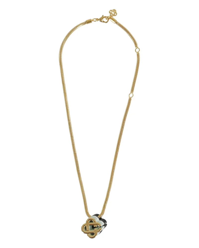Casablanca Paris Halskette mit Logo-Anhänger - Gold Gold