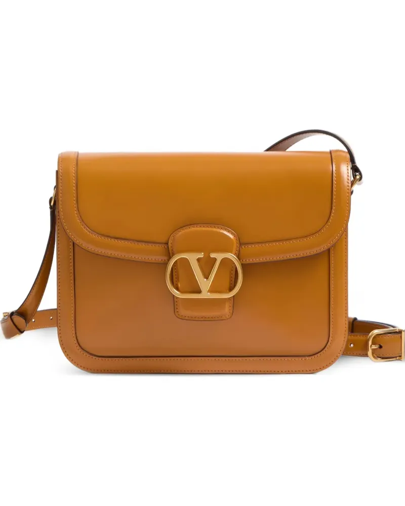 Valentino Garavani 9to5 Schultertasche - Braun Braun