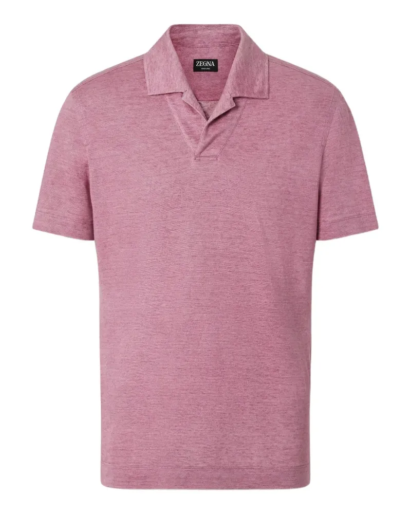 Ermenegildo Zegna Oasi Lino T-Shirt - Rosa Rosa