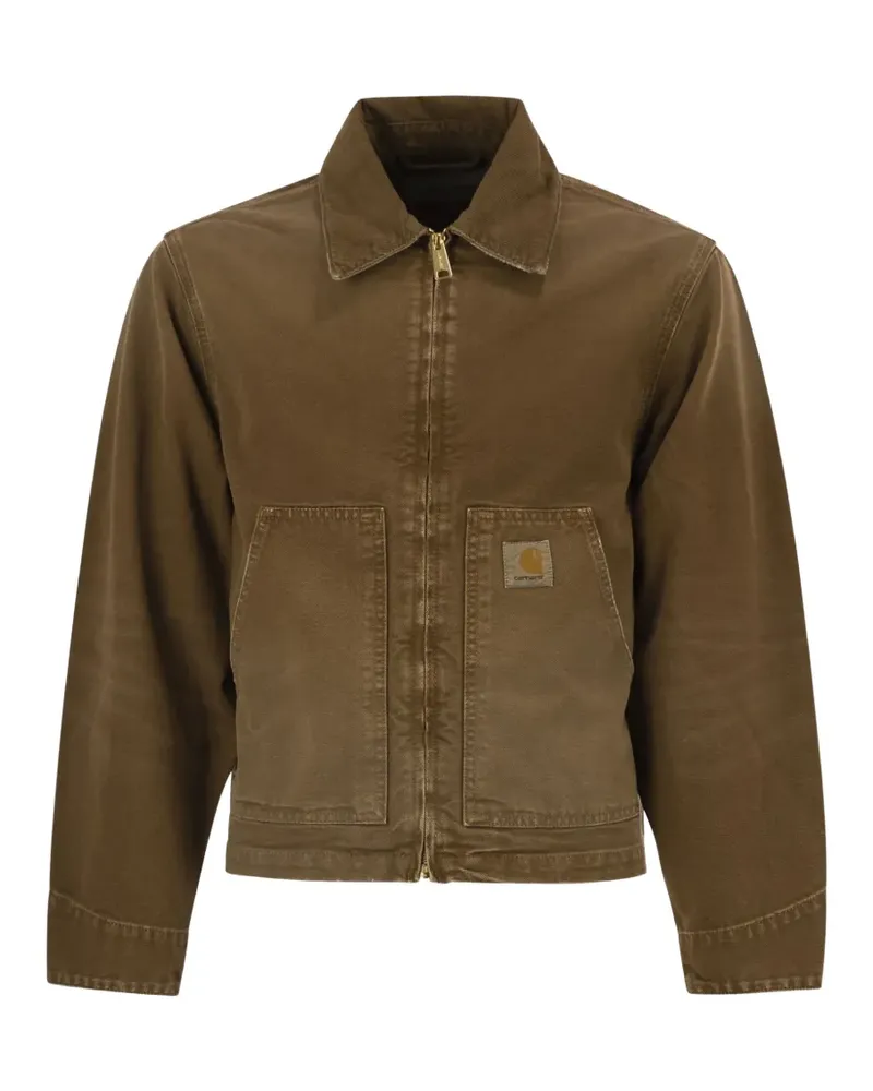 Carhartt WIP Dearborn canvas jacket - Braun Braun