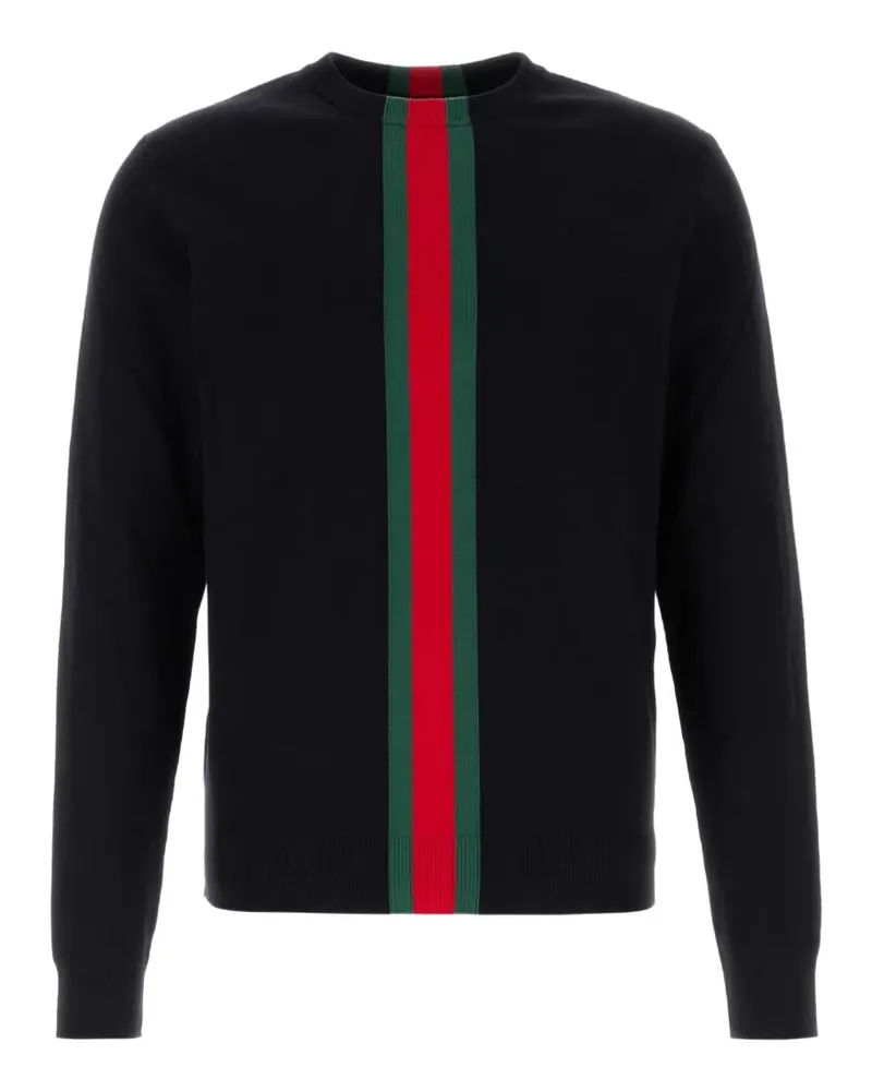 Gucci Web-stripe sweater - Schwarz Schwarz
