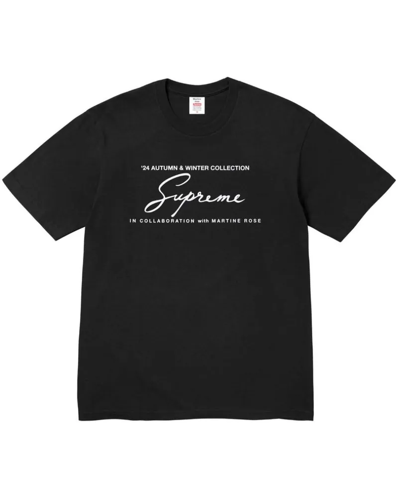 Supreme Being x Martine Rose T-Shirt - Schwarz Schwarz