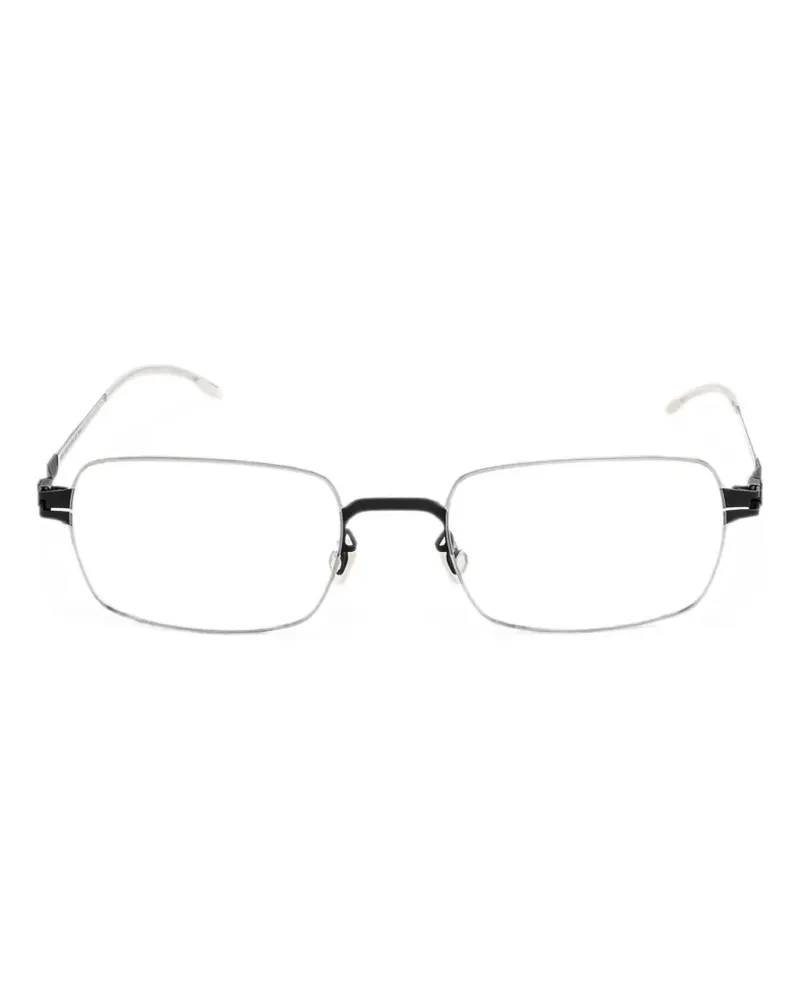 Mykita Brille mit eckigem Gestell - Silber Silber