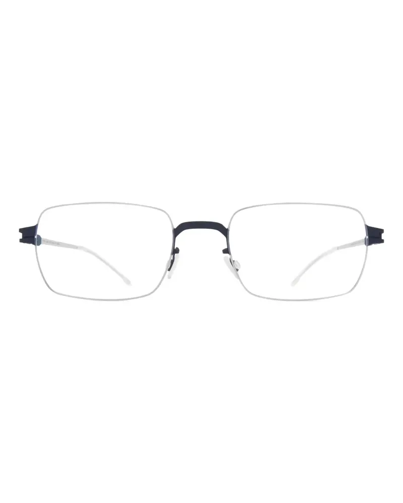 Mykita Brille mit eckigem Gestell - Silber Silber