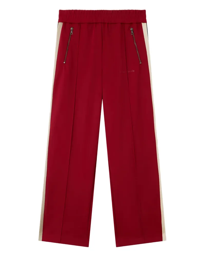 Palm Angels Jogginghose mit Seitenstreifen - Rot Rot