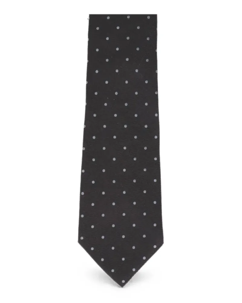 Tom Ford polka-dot tie - Grau Grau