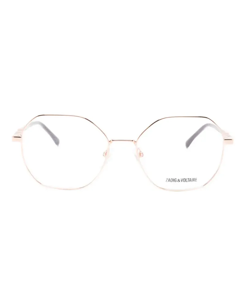Zadig & Voltaire geometric-frame glasses - Rosa Rosa