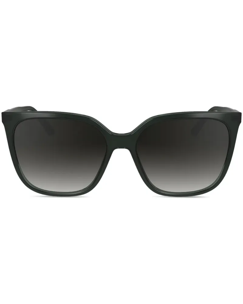 Calvin Klein Sonnenbrille mit eckigem Gestell - Schwarz Schwarz