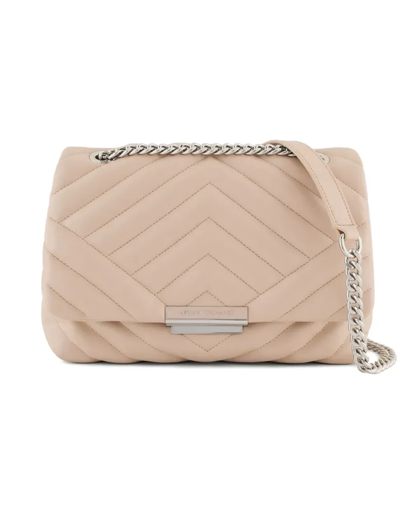 Armani Exchange Gesteppte Schultertasche - Rosa Rosa