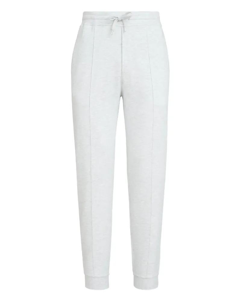 Brunello Cucinelli zipper-cuffs track pants - Grau Grau