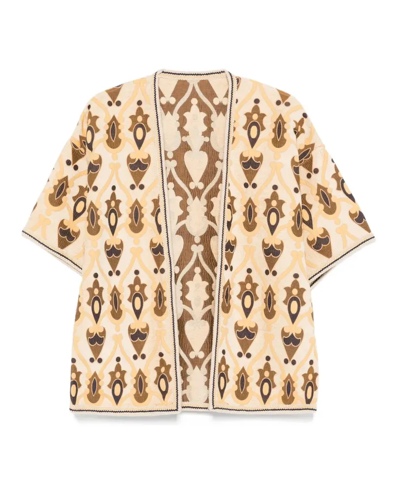 Etro Gemusterte Jacke - Nude Nude