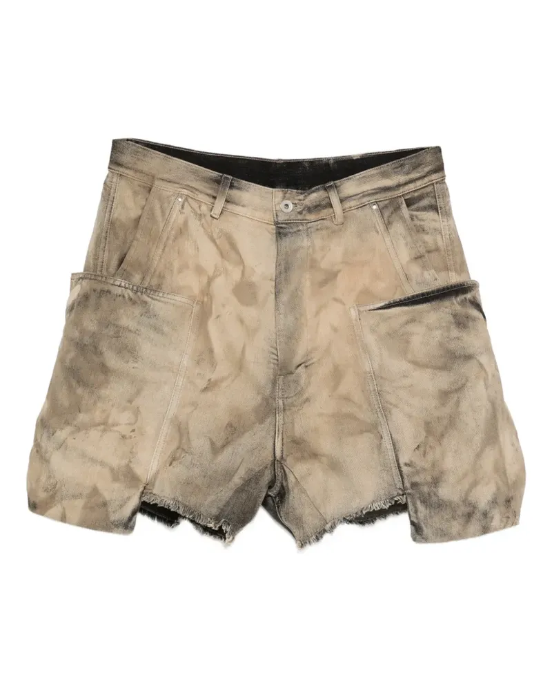 DRKSHDW by Rick Owens Ausgefranste Stefan Shorts - Nude Nude
