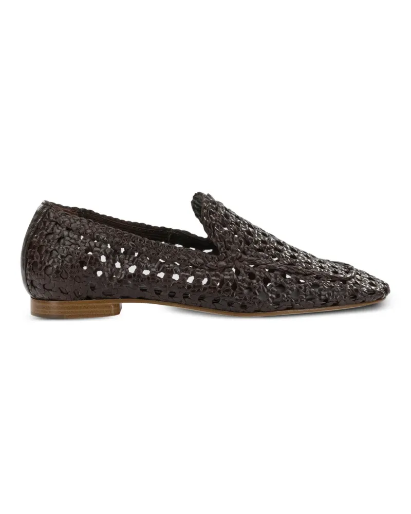 Toni Pons woven leather loafers - Braun Braun