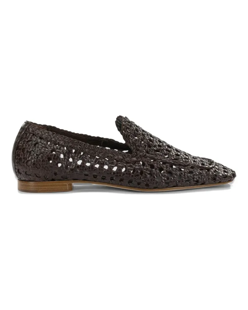Toni Pons woven leather loafers - Braun Braun