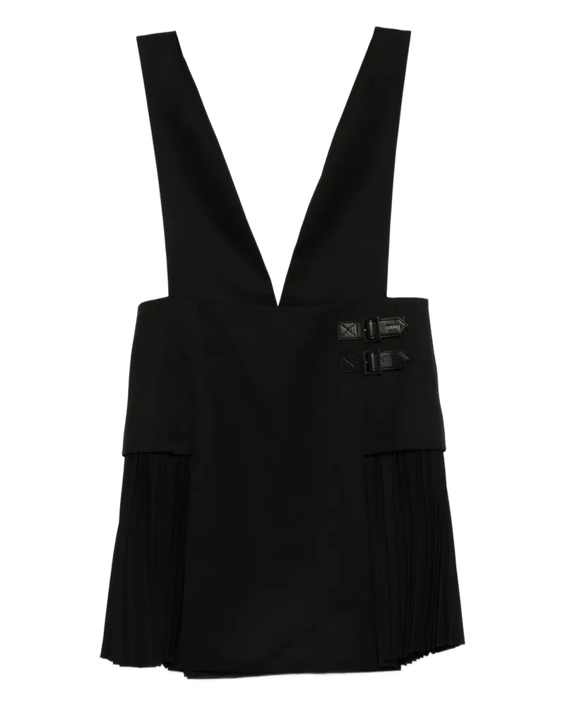 JUUN.J Kleid mit Falten - Schwarz Schwarz