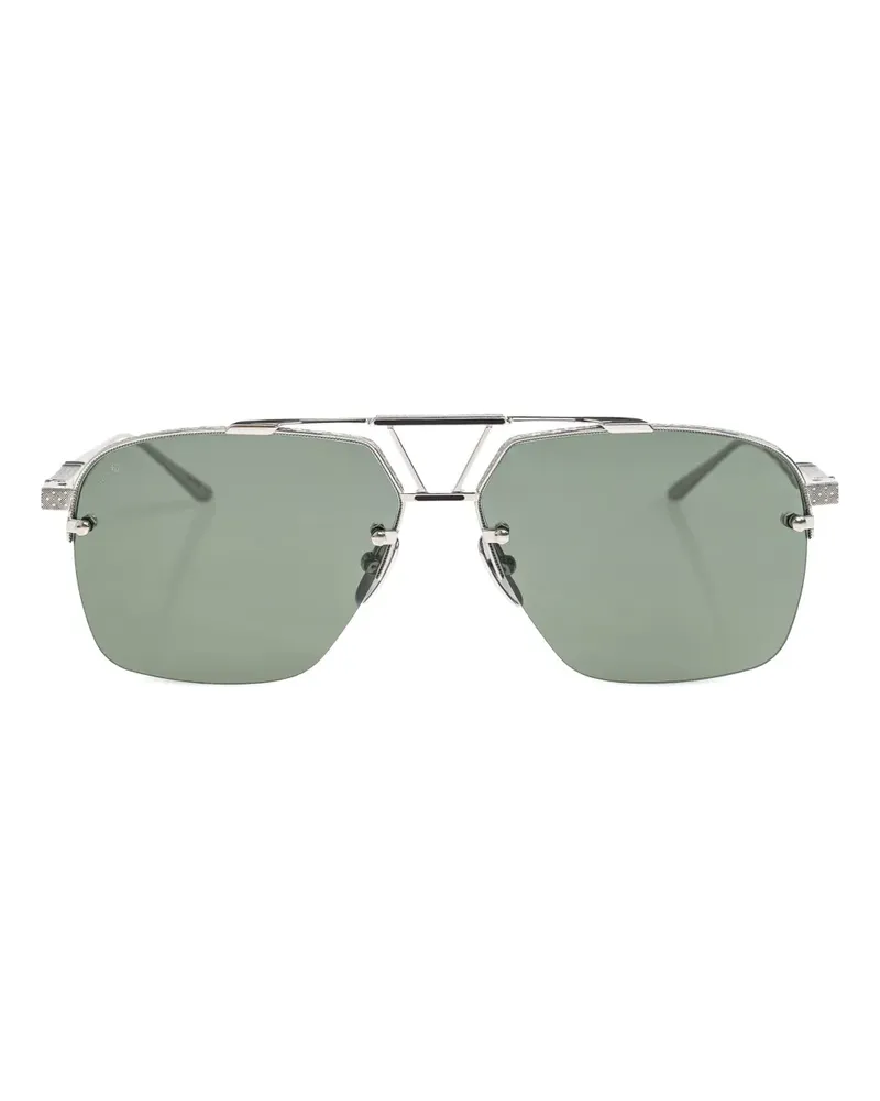 Leisure Society Presidio geometric sunglasses - Silber Silber
