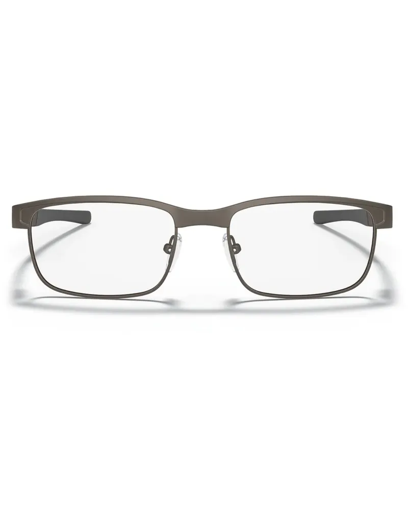 Oakley Surface Plate Brille - Silber Silber