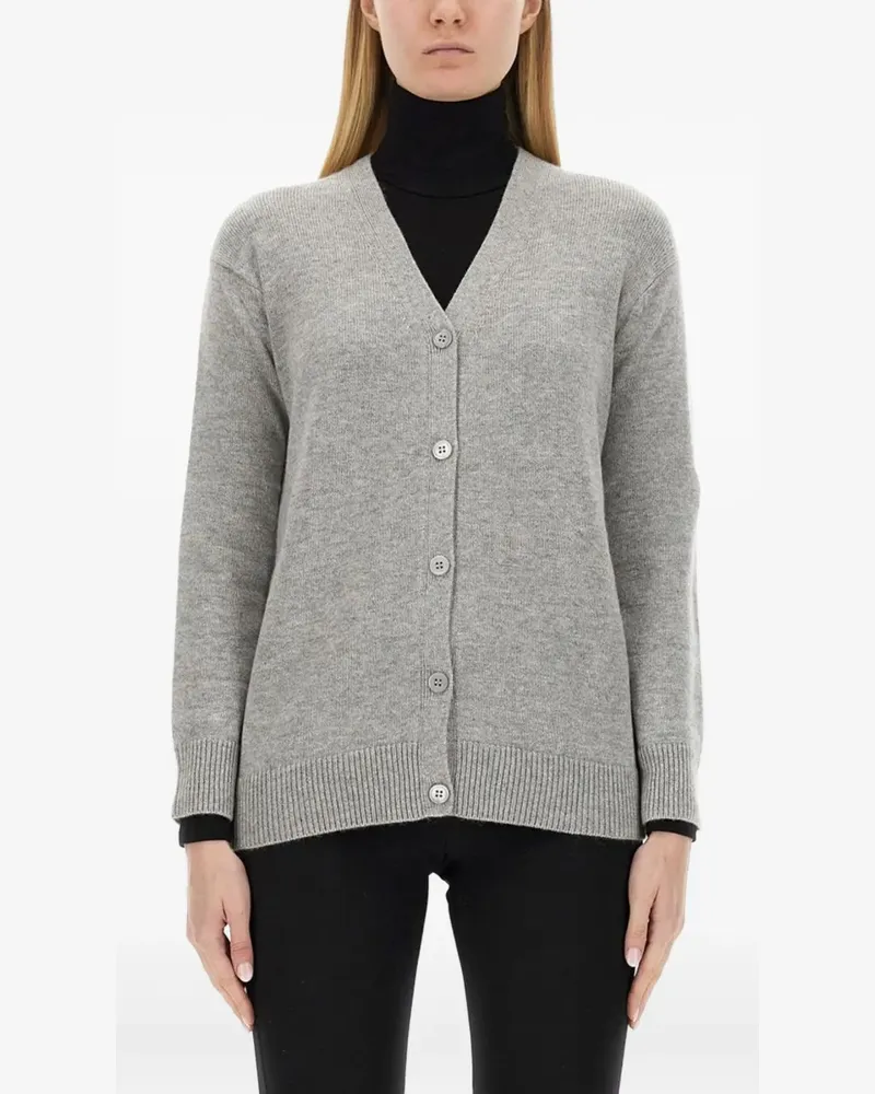 Max Mara buttoned cardigan - Grau Grau