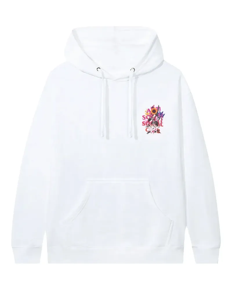 Anti Social Social Club Bouquet for the Old Days Hoodie - Weiß Weiß