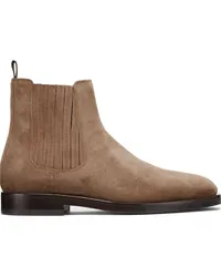 Brunello Cucinelli Chelsea-Boots aus Wildleder Braun