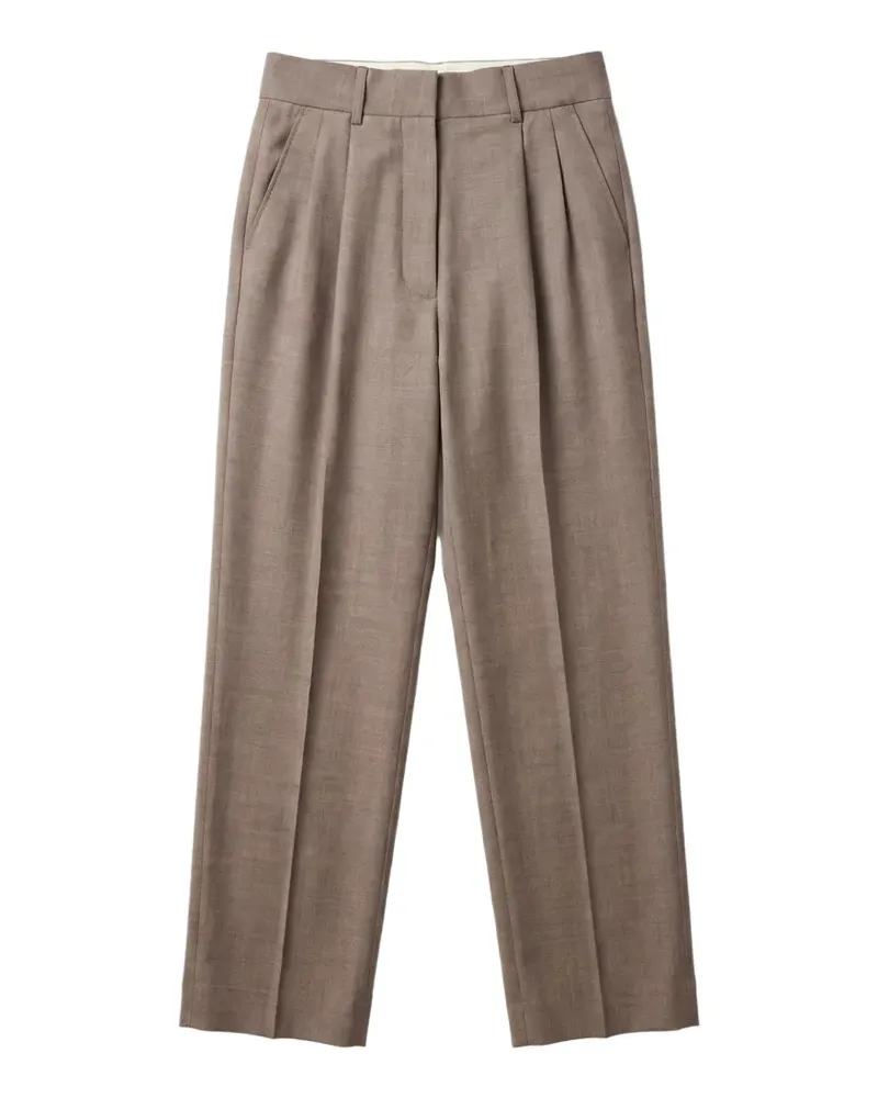 Blazé Milano pleated trousers - Nude Nude