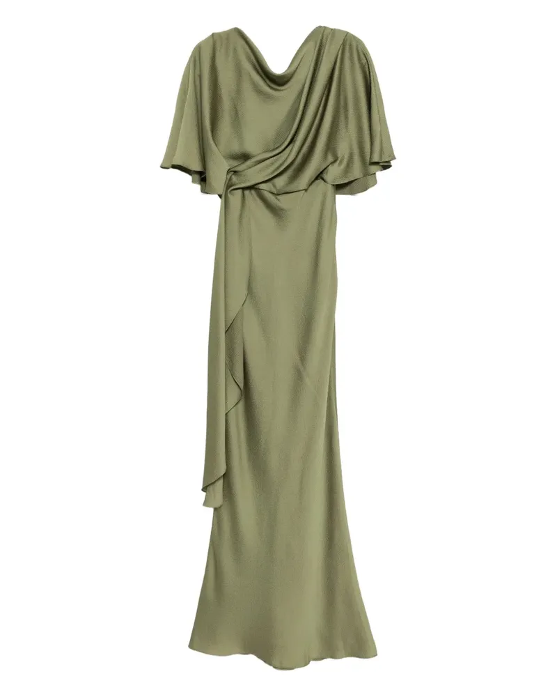 Amsale Abendkleid aus Satin - Grün Grün