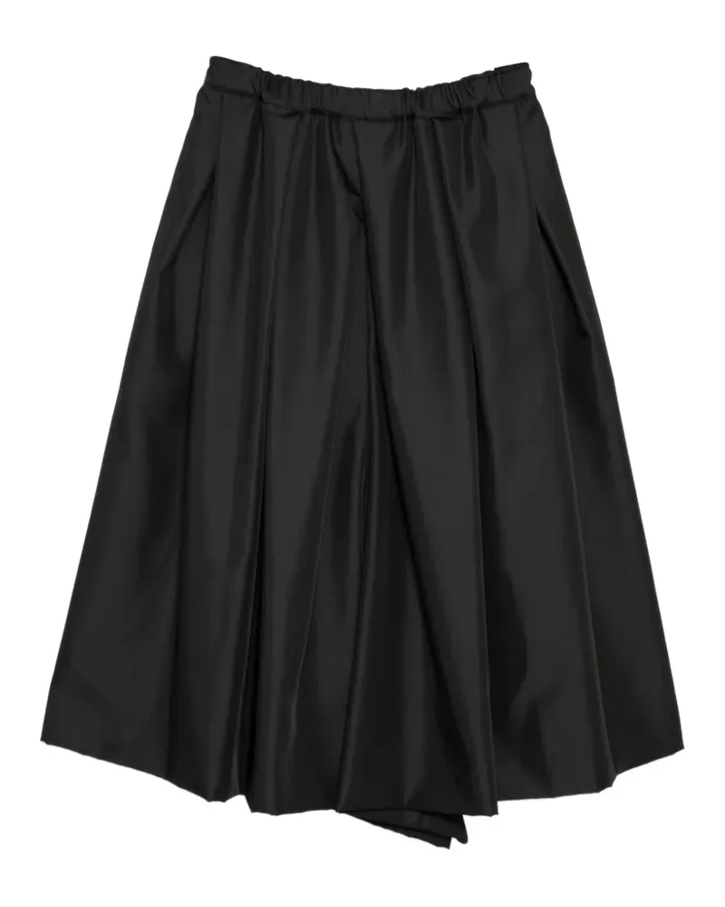 Comme des Garçons Plissierte Hose - Schwarz Schwarz