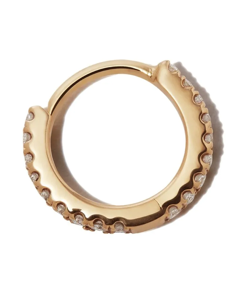 Maria Tash 18kt Eternity Gelbgoldohrring mit Diamanten Gold