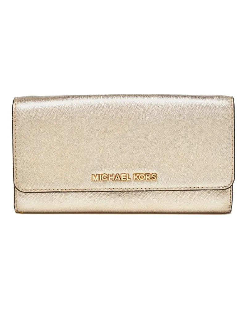 Michael Kors Jet Set Portemonnaie - Gelb Gelb