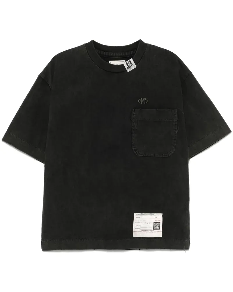 MIHARAYASUHIRO Amateur Sewn Like T-Shirt - Schwarz Schwarz