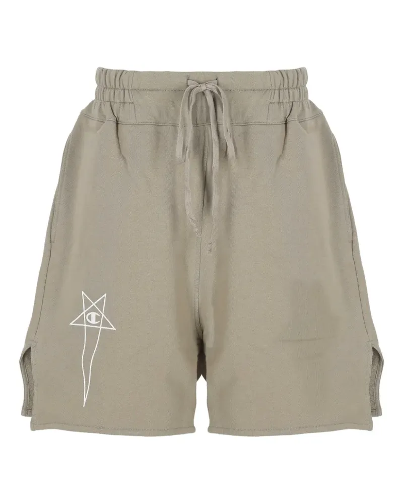Rick Owens Shorts aus Bio-Baumwolle - Nude Nude