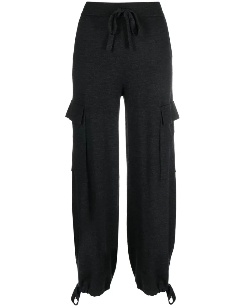 P.A.R.O.S.H. Cargohose mit Kordelzug - Grau Grau