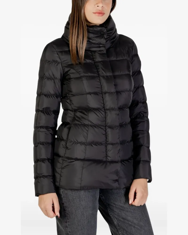 Peuterey Gesteppte Flagstaff MQN 03 Jacke mit Stehkragen - Schwarz Schwarz