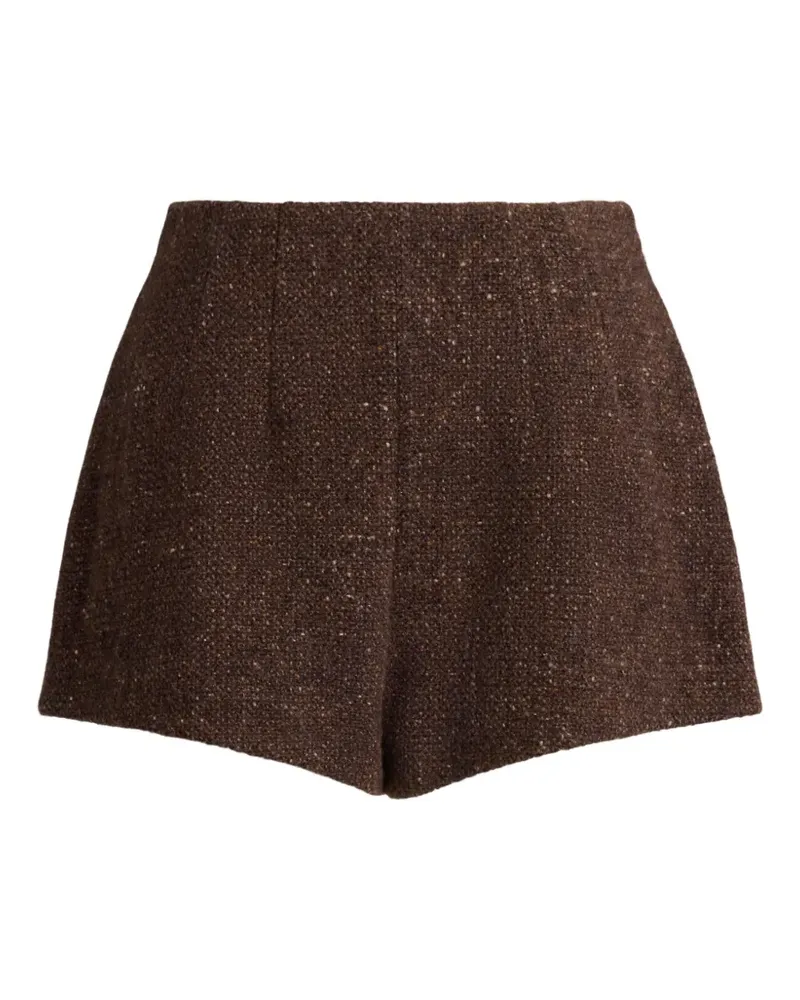 Ralph Lauren Walace Tweed-Shorts - Braun Braun