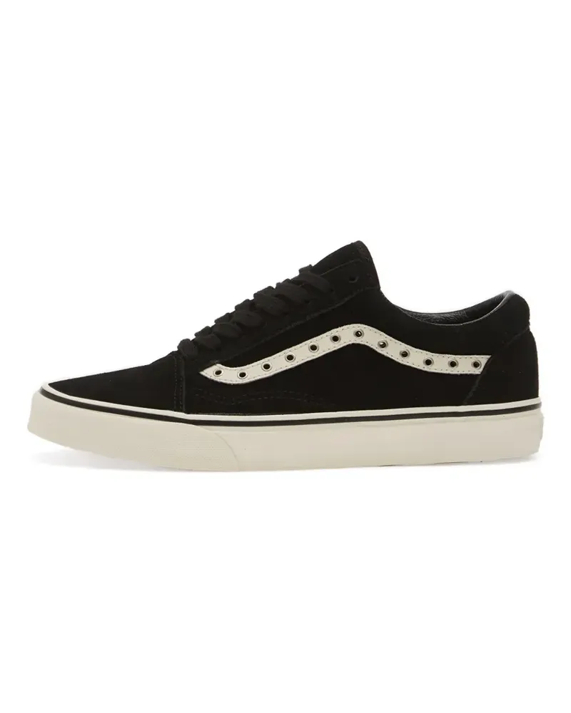 Vans Old Skool Sneakers mit Ösen - Schwarz Schwarz
