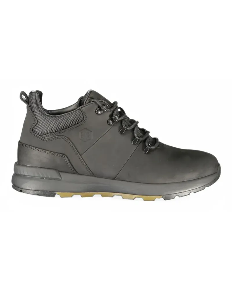 Lumberjack Sneakers mit Kontrasteinsätzen - Schwarz Schwarz