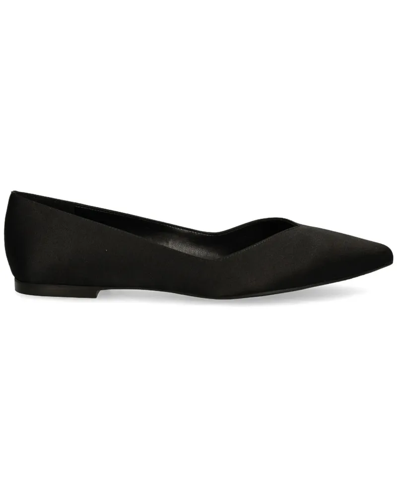 HUGO BOSS Ballerinas aus Wildleder - Schwarz Schwarz