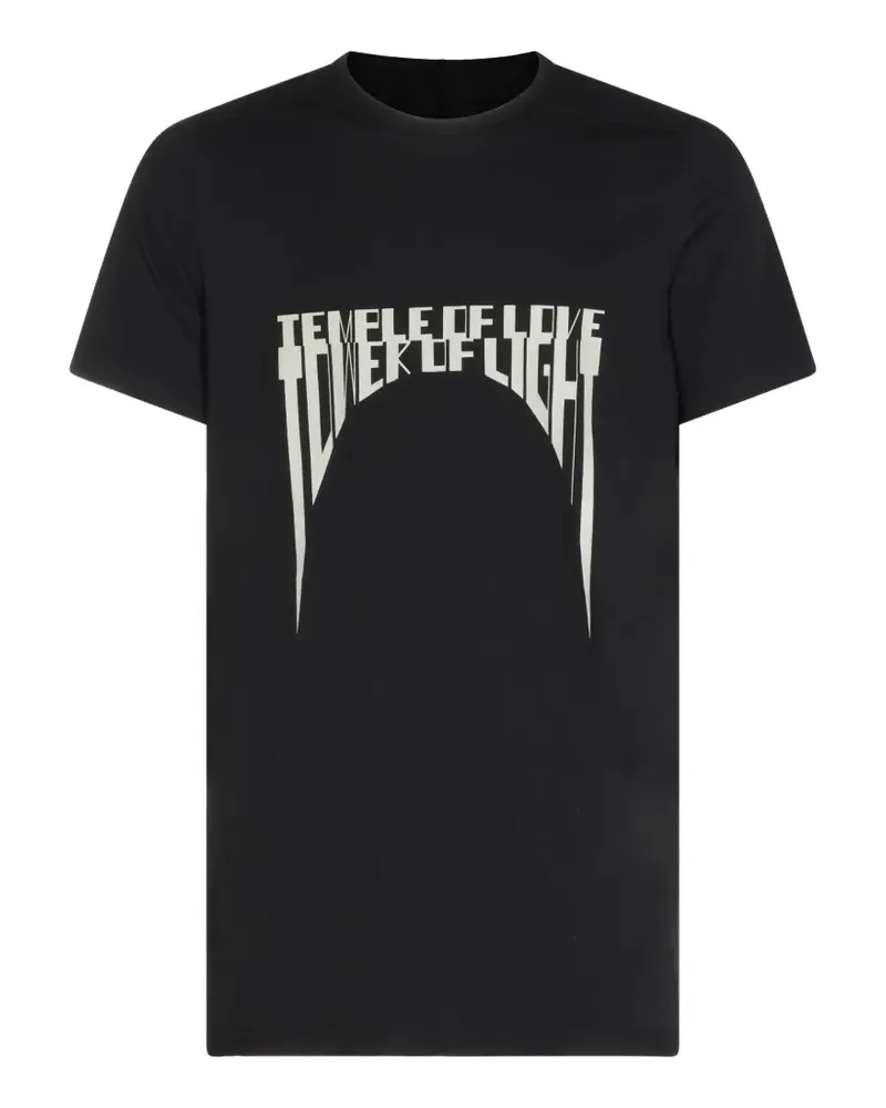 DRKSHDW by Rick Owens Ebene T - Schwarz Schwarz