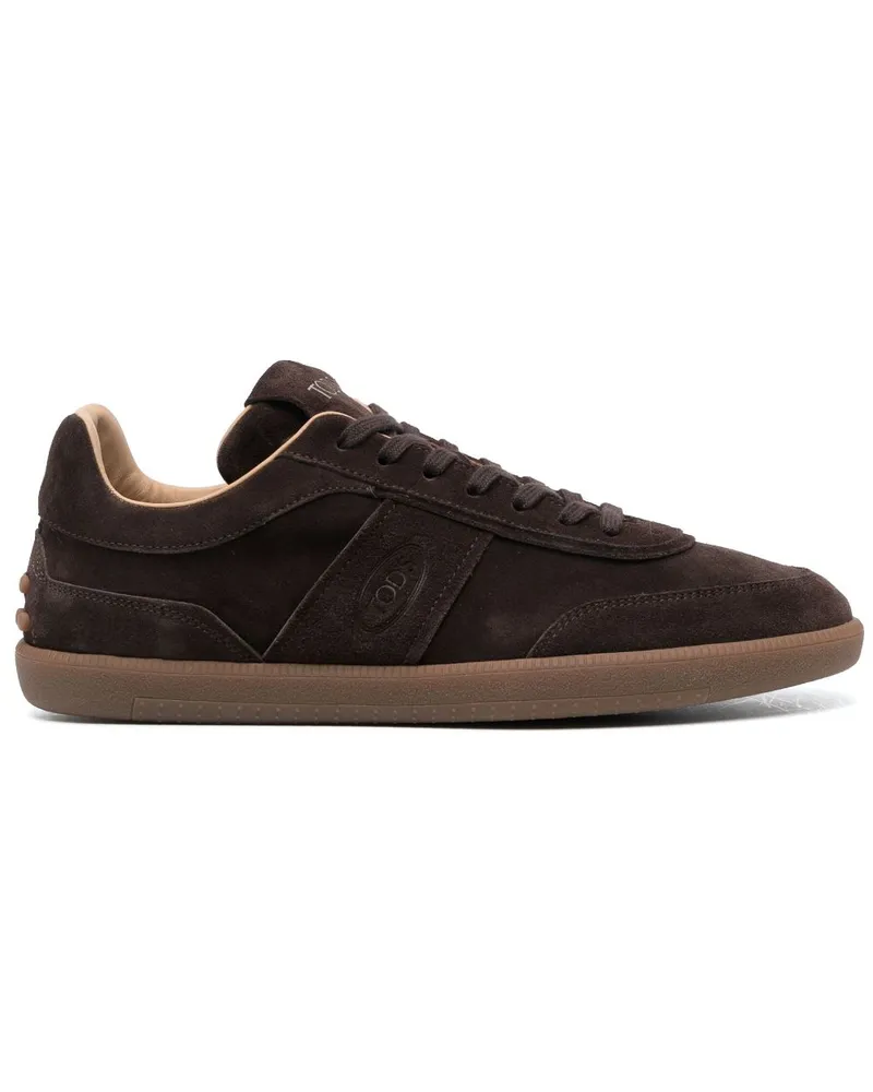 TOD'S Sneakers aus Wildleder - Braun Braun