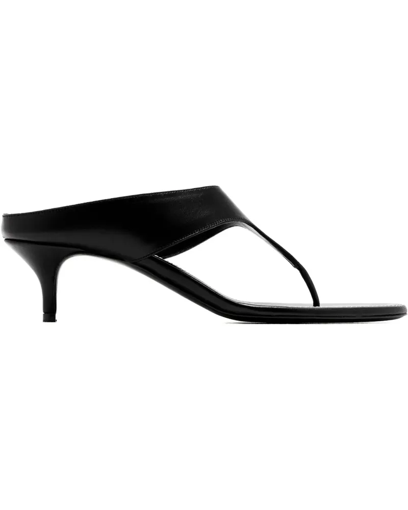 Magda Butrym Thong Sandalen mit Absatz 45mm - Schwarz Schwarz