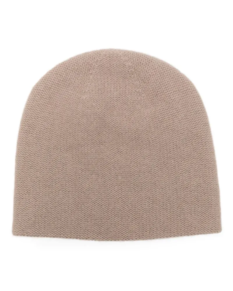 Liska Beanie aus Kaschmir - Nude Nude