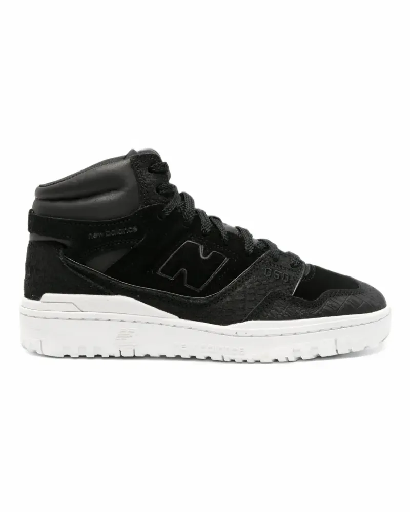 Junya Watanabe x New Balance 650 crocodile-effect sneakers - Schwarz Schwarz