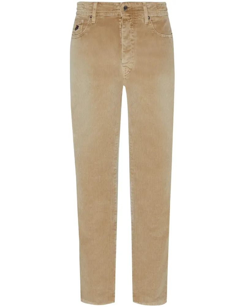 Vilebrequin Hose aus Cord - Braun Braun