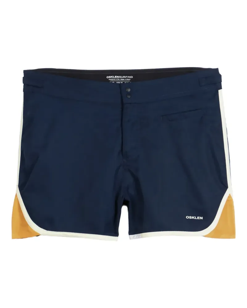 Osklen Shorts mit Seventy-Struktur - Blau Blau