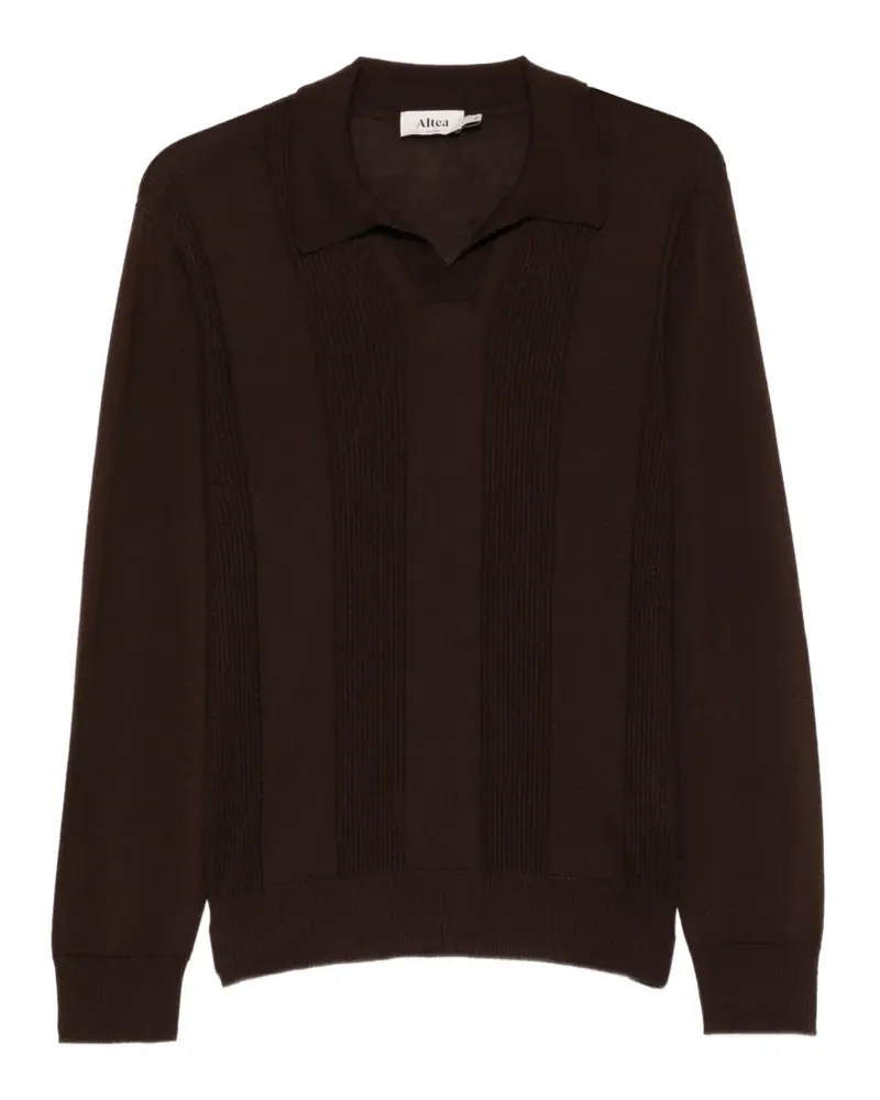 Altea Gerippter Pullover - Braun Braun