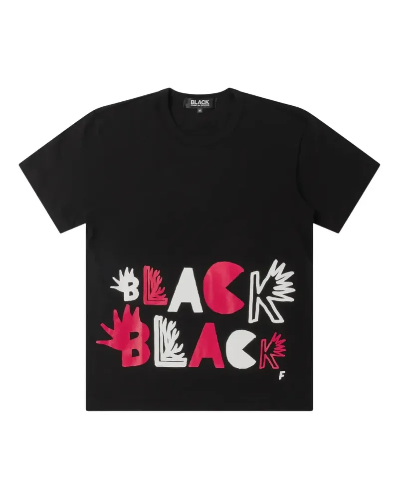 Comme des Garçons logo-graphic T-shirt - Schwarz Schwarz