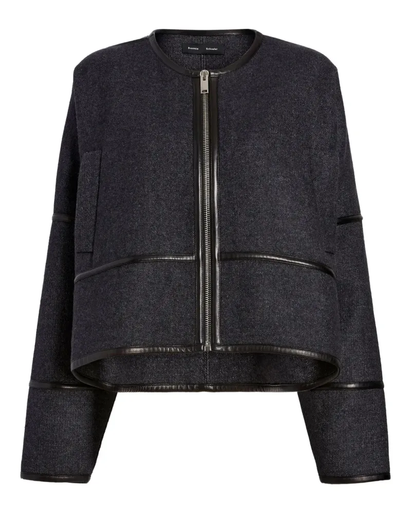 Proenza Schouler Ticiana trim jacket - Grau Grau